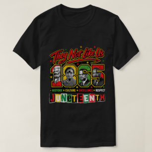 T-shirt Juneteenth 1865 Histoire des Noirs Leaders des Dro