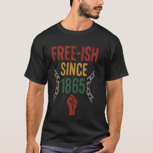 T-shirt Juneteenth 1865 Merch Black People Tee Liberté Ema