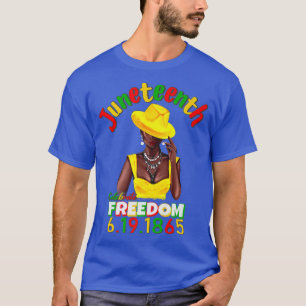 T-shirt Juneteenth Celebrating Black Freedom 1865 African
