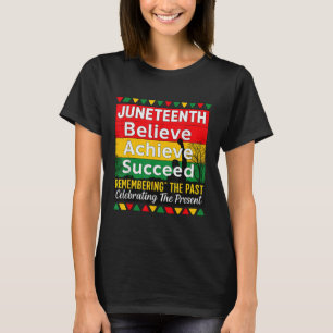 T-shirt Juneteenth est mon jour d'indépendance Fierté noir