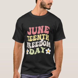 T-shirt Juneteenth Femmes T-Shirt Juneteenth 