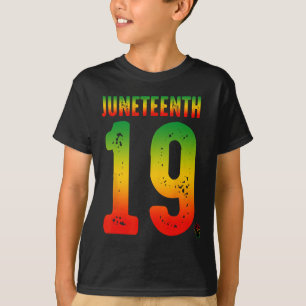 T-shirt Junetten Ancêtres noirs afro-américains Liberedo