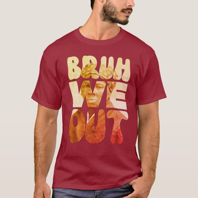 T-shirt Junetten Harriet Tubman BRUH WOUT Enseignants (Devant)