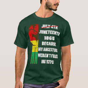 T-shirt JunetXVII Ancestors cite Black African American 