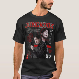 T-shirt Jungkook Retro Vintage