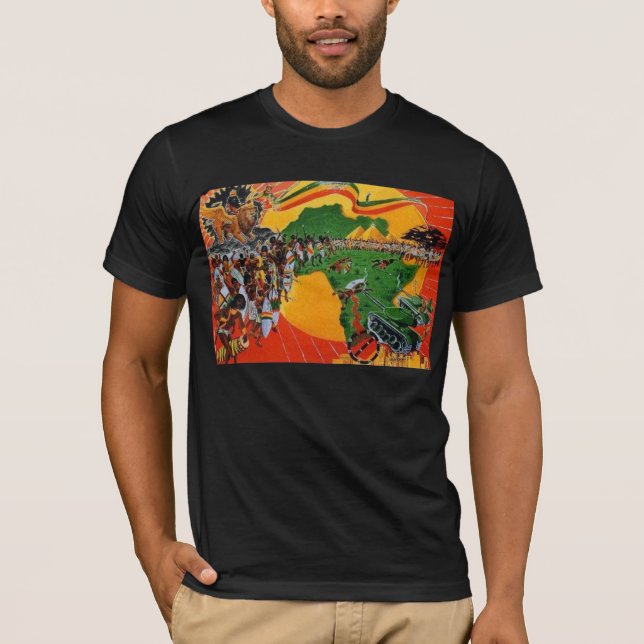 T-shirt Jungle de Rasta (Devant)