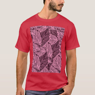 T-shirt jungle nature estivale avec motif plante exotique