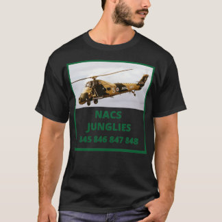 T-shirt Junglies d'hélicoptères Wessex