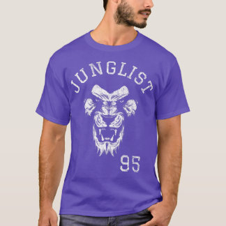 T-shirt Junglist Drum And Bass Lion Dnb Music Liquid1462
