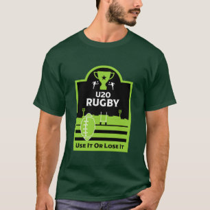 T-shirt Junior de joueurs de rugby de moins de 20 