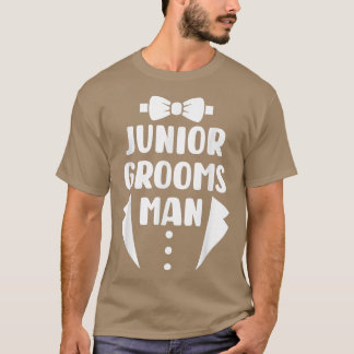 T-shirt Junior Grooms Homme Mariage Mariage Mariage M