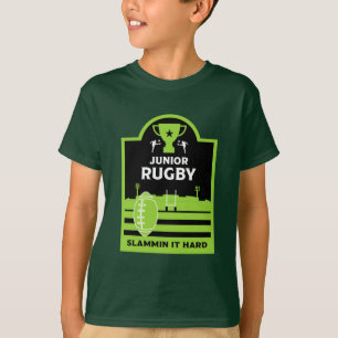 T-Shirt Junior Joueur De Rugby