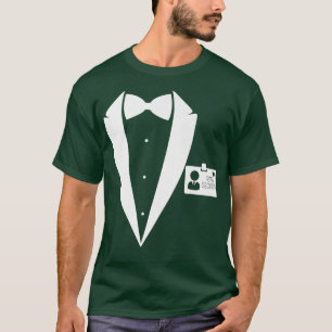 T-shirt Junior Ring Sécurité Mariage ID de fête Étiquette