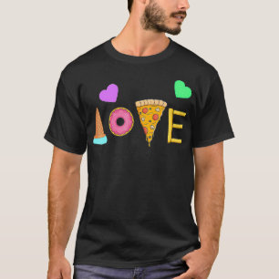 T-shirt Junk Food Pun I Funky Fast Food Puns