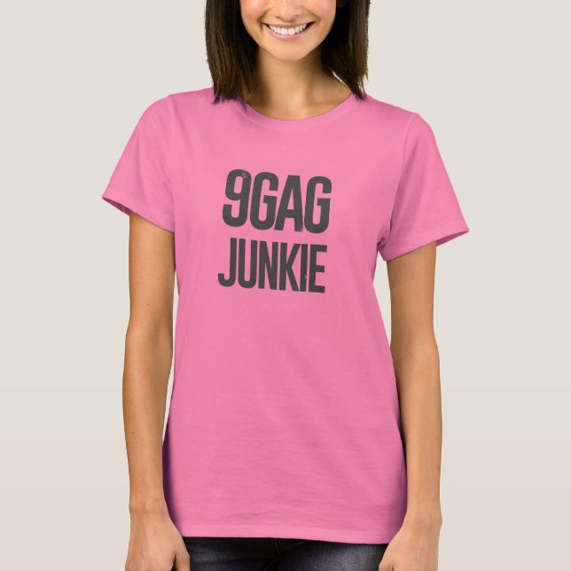 T-shirt junkie de 9g (Devant)