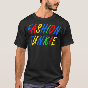 T-shirt Junkie de mode
