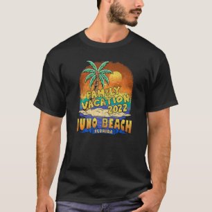 T-shirt Juno Beach Florida Famille Vacation 2022 Souvenir