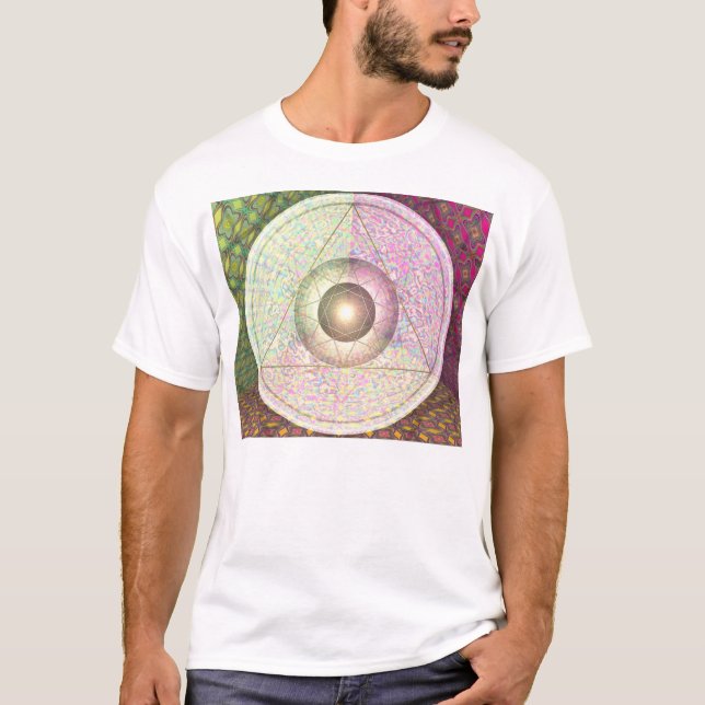 T-shirt Jupiter, Saturn et Uranus par Martineau (Devant)