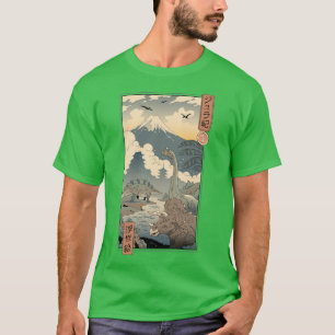 T-shirt Jurassic Ukiyoe 1