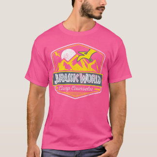 T-shirt Jurassic World Camp Counselor Emblem Graphisme