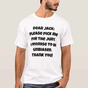 T-SHIRT JURÉ DRÔLE ET IMPARTIAL