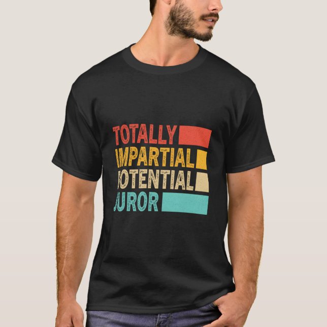 T-shirt Juré potentiellement impartial (Devant)