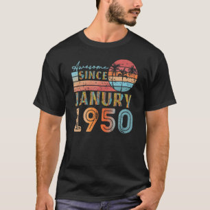 T-shirt Jury vintage 1950 92 ans 72e anniversaire hommes