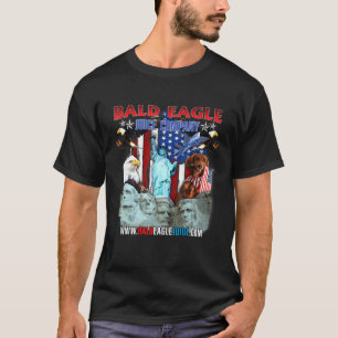 T-shirt Jus D'Aigle À Bald - Si Patriotique Qu'Il Fait Mal