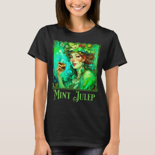 T-shirt Jus de menthe Art Nouveau