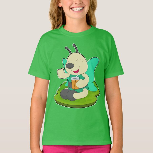 T-shirt Jus de papillon (Devant)
