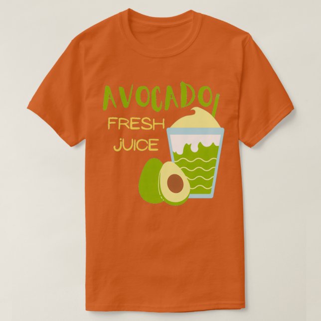 T-SHIRT JUS FRAIS D'AVOCADO (Design devant)