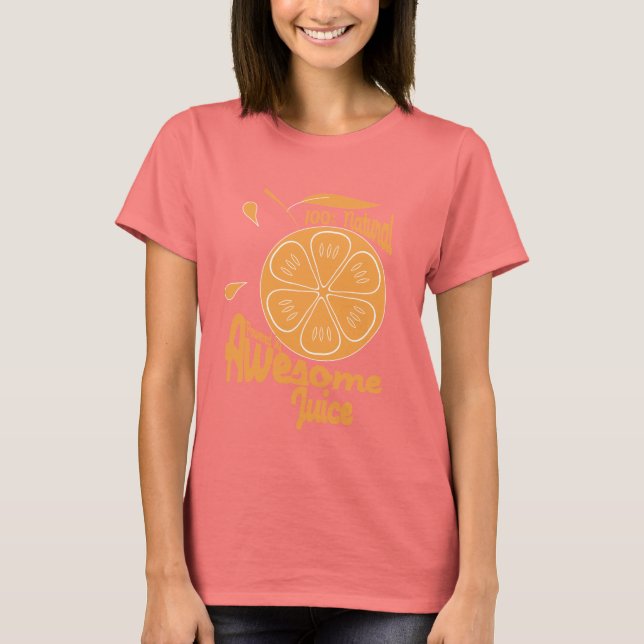 T-shirt Jus génial (Devant)