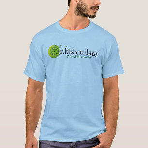 T-shirt Jus Orbisculé Dans L'Oeil Par Une Cuillère Étal