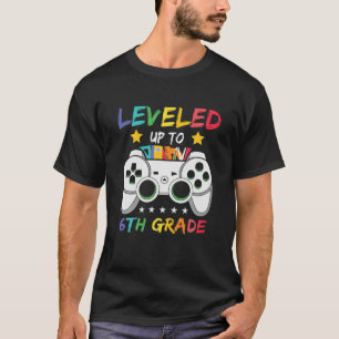 T-shirt Jusqu'À 6E Année De Gamer Vidéo Funny De Gamer Ret