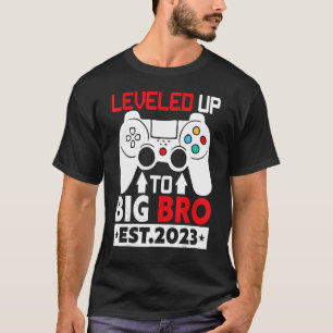 T-shirt Jusqu'à Big Bro Je vais être un Big Brothe