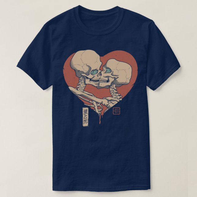 T-shirt Jusqu'à ce que la mort nous sépare (Design devant)