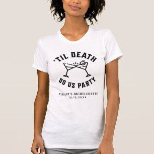 T-shirt Jusqu'à ce que la mort nous sépare Enterrement de 