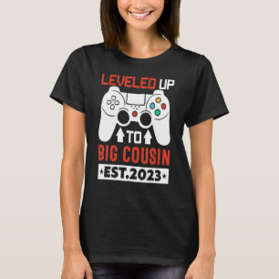 T-shirt Jusqu'À Gros Cousin 2023 Grossesse De Jeux Ann