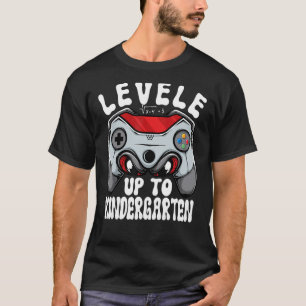 T-shirt Jusqu'à KINDERGARTEN Video Gamer Retour à Sch