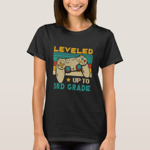 T-shirt Jusqu'À La 3E Classe Gamer Retour À L'École Premiè