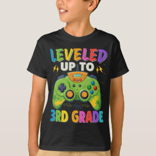 T-shirt Jusqu'À La 3E Classe Joueur Retour À L'École Garço