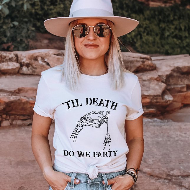 T-shirt Jusqu'À La Mort Fête-Nous Cadeau Pour Bridesmaid C (Créateur téléchargé)