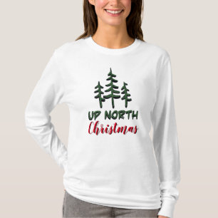 T-shirt Jusqu'à Noël Nord   evergreens