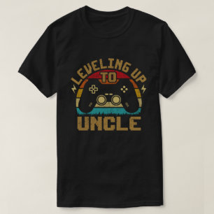 T-shirt Jusqu'À Oncle Gamer Jeu futur oncle