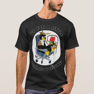 T-shirt Jusqu'À Un Petit Test De Pénétration