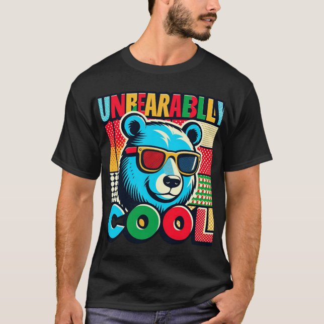 T-shirt Just a Girl Who Loves Bears Tee (Devant)
