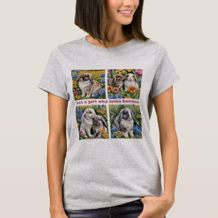 T-shirt Just a girl who loves bunnies