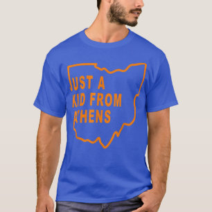 T-shirt Just a kid from Athens Ohio Cincinnati Joe Brr Tee