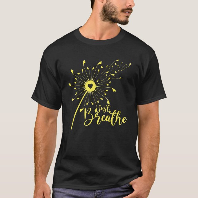 T-shirt Just Breathe (Devant)