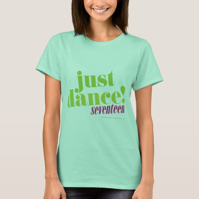 T-shirt Just Dance - Vert (Devant)